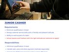 Junior Cashier - Colombo 3