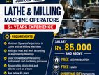 Lathe Machine Operators & Milling - Polonnaruwa