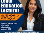 Law Education Lecturer - Maharagama