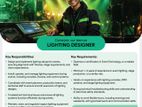 Lighting Designer ආලෝකකරණ නිර්මාණ ශිල්පී
