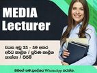 Media Lecturer - Maharagama