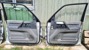 Mitsubishi Montero Grey Black Door Set for Sale