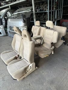Mitsubishi Montero V73 Beige Color Fabric Seat Set for Sale