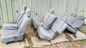 Mitsubishi Montero V75 Grey Fabric Seat Set for Sale