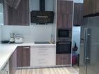 Modern Pantry Cupboard with counter top.