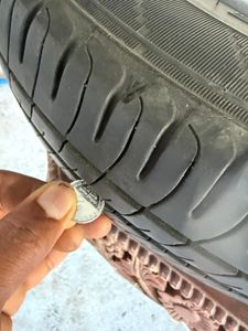 Nissan Original Alloy Wheels with Dunlop Tires (155/65R14) for Sale