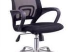 Office Chair Medium Back with Nickel Base - Yb-901 B /4005