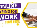 Online Typing Work from Home Full Time Part