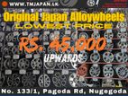 Original Japan Used & Brand New Alloy Wheels අඩුම මිලට