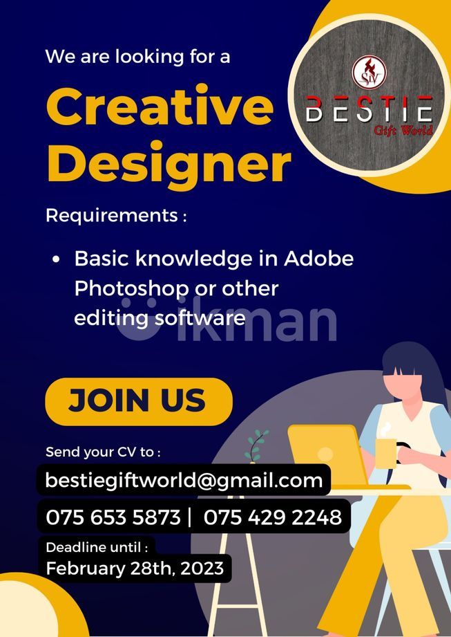 Editor Vacancy City ikmanJOBS