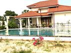 Pool with Furniture New House for Sale in Negombo Area