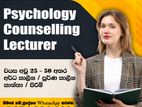 Psychology Counselling Lecturer - Maharagama
