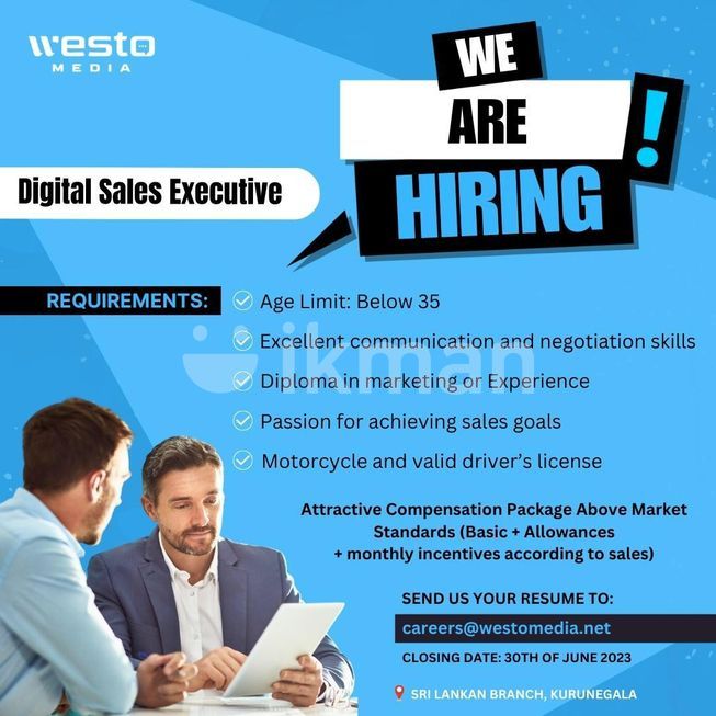 sales-executive-vacancy-kurunegala-city-ikmanjobs