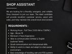 SHOP ASSISTANT