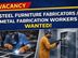 Steel Furniture Manufacturing Worker
