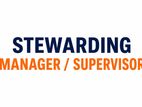 STEWARDING MANAGER / SUPERVISOR