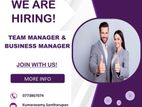 Team Manager - Kilinochchi