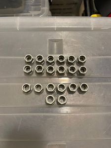 Tesla Model S P85D 2015 X Y 3 alloy wheel nut bolt for Sale