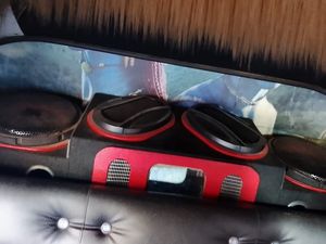 Three Wheeler Custom Speaker Box with Dual Bass for Sale