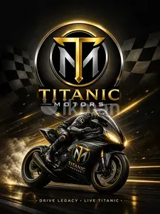 Titanic Motors Yatiyanthota logo