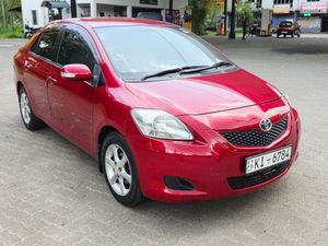 Toyota Belta KSP92 WINE RED 2009 for Sale