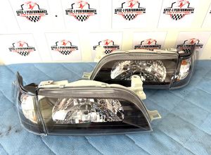 Toyota Corolla AE100/AE101 JDM Black Headlight Set for Sale