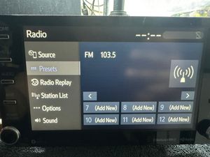 Toyota English version player for Sale