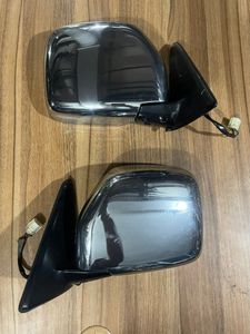 Toyota Land Cruiser Prado LJ95 Dual Power Nickel Side Mirrors for Sale