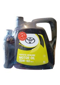 Toyota Motor Oil 15W-40 CI-4 6L for Sale