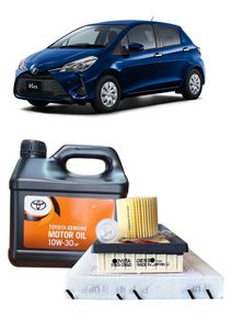 Toyota Vitz 3L Motor Oil Filter Package for Sale