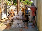 Tube well service and piling