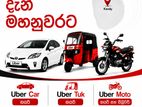 Uber Car Driver Partner - Kandy District.
