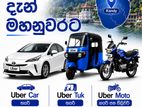 Uber Car/Tuk/Moto Driver Partner - Kandy..