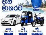 Uber Car Tuk Moto Driver Partner - Matara Galle Colombo Gampaha Kandy
