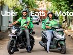 Uber Eats / Moto Driver Partner ( Delivery Bike Rider )