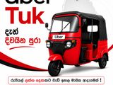 Uber Tuk / Three Wheel Partner - දිවයින පුරා Colombo Kandy Galle Matara