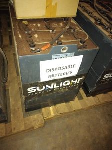 Used Forklift Pallet Truck Batteries for Sale Used Forklift Pallet Truck Batteries for Sale