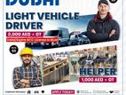 Were Hiring Light Vehicle Driver / Helpers For UAE