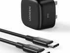 UGreen 25W charging adapter with 2M cable