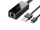 Ugreen 30985 Micro USB To 100mbps Ethernet Adapter(New)