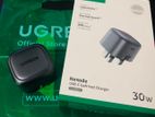 UGREEN 30W Type-C GaN Fast Charging Adapter