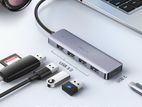 UGREEN 4 Port USB 3.0 Adapter & Type C Hub Dock 5Gbps