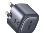 UGREEN 45W NexodeGaN Dual Type-C PD Fast Charging Adapter