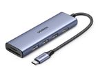 UGREEN 5 in 1 Type-C to HDMI 3 USB 100W PD charging Hub Station