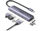 UGREEN 6 in 1 TYPE C Multifunctional Hub Station Adapter