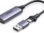 UGREEN Video Capture Card 4K HDMI to USB-A/USB-C