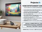 Ultimate Home Theater Combo Pack – Projector, Screen & Chromecast Set