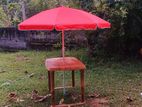 Umbrella with Table