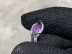 Purple Sapphire Ring.