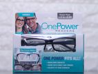 Unisex One Power Reading Glass